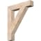 Ekena Millwork Traditional Block Smooth Bracket, Douglas Fir, 5 1/2"W x 32"D x 38"H BKT06X32X38TRA05SDF - alternate 1